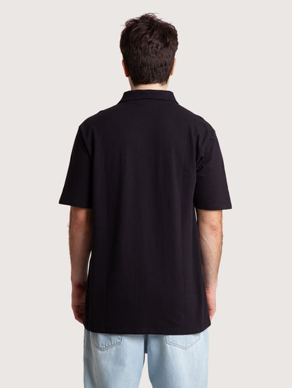 Camisa Polo Hang Loose Basic Preta