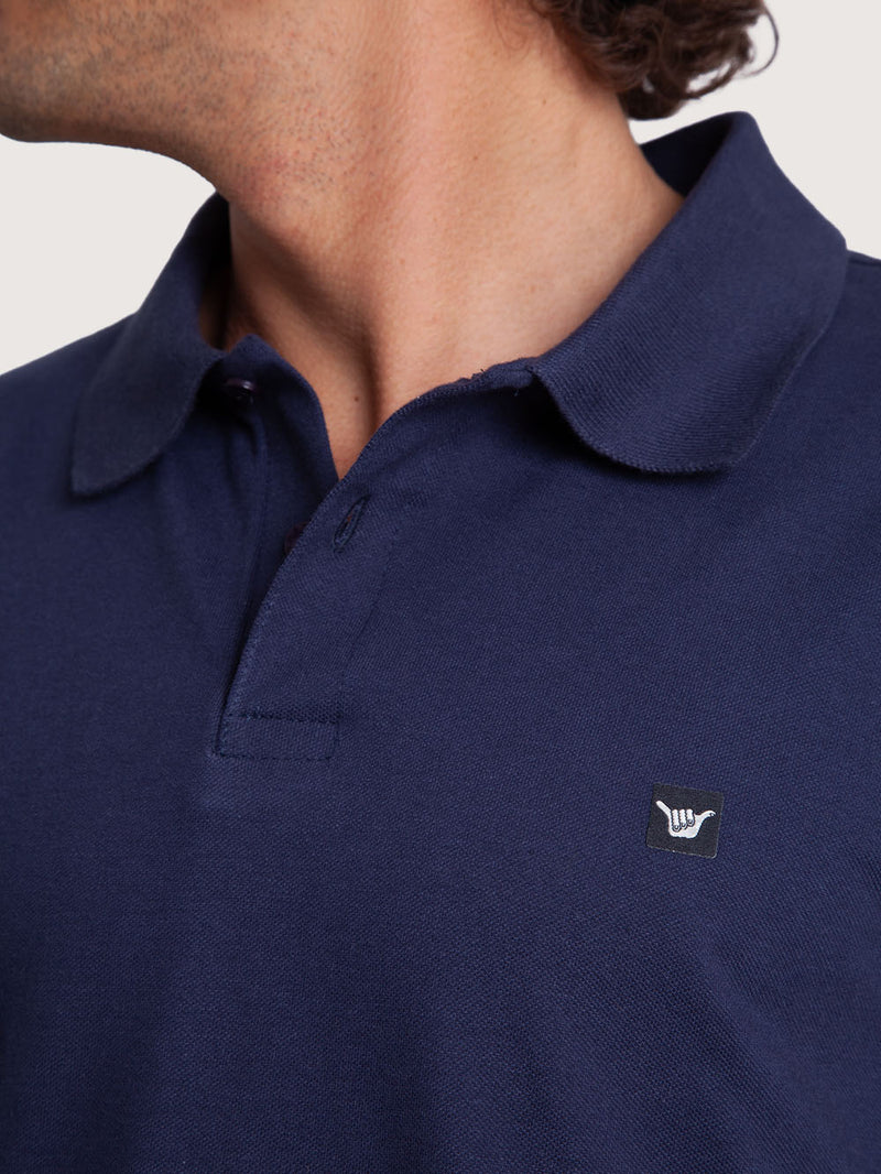 Camisa Polo Hang Loose Basic Azul Marinho
