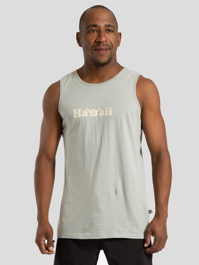 Regata Hang Loose Hawaii Cinza Azulado
