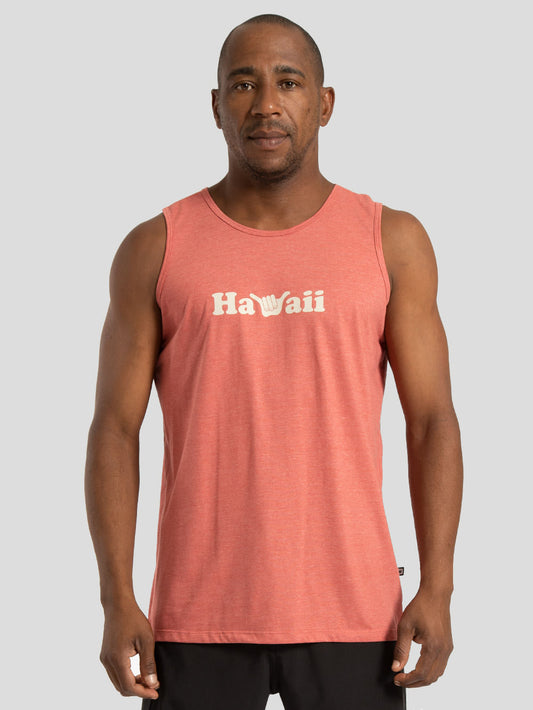 Regata Hang Loose Hawaii Vermelho Mescla