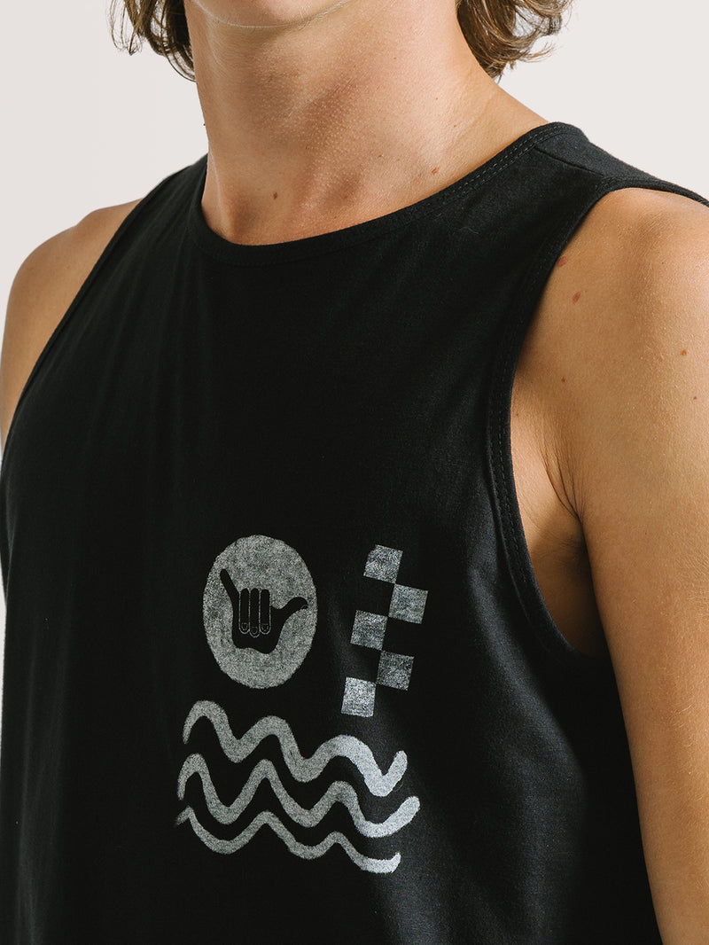 Regata Hang Loose Elements Preta