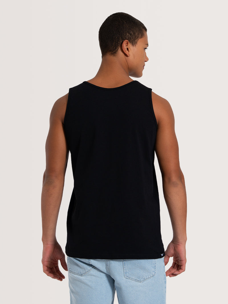 Regata Preta Hang Loose Aloha