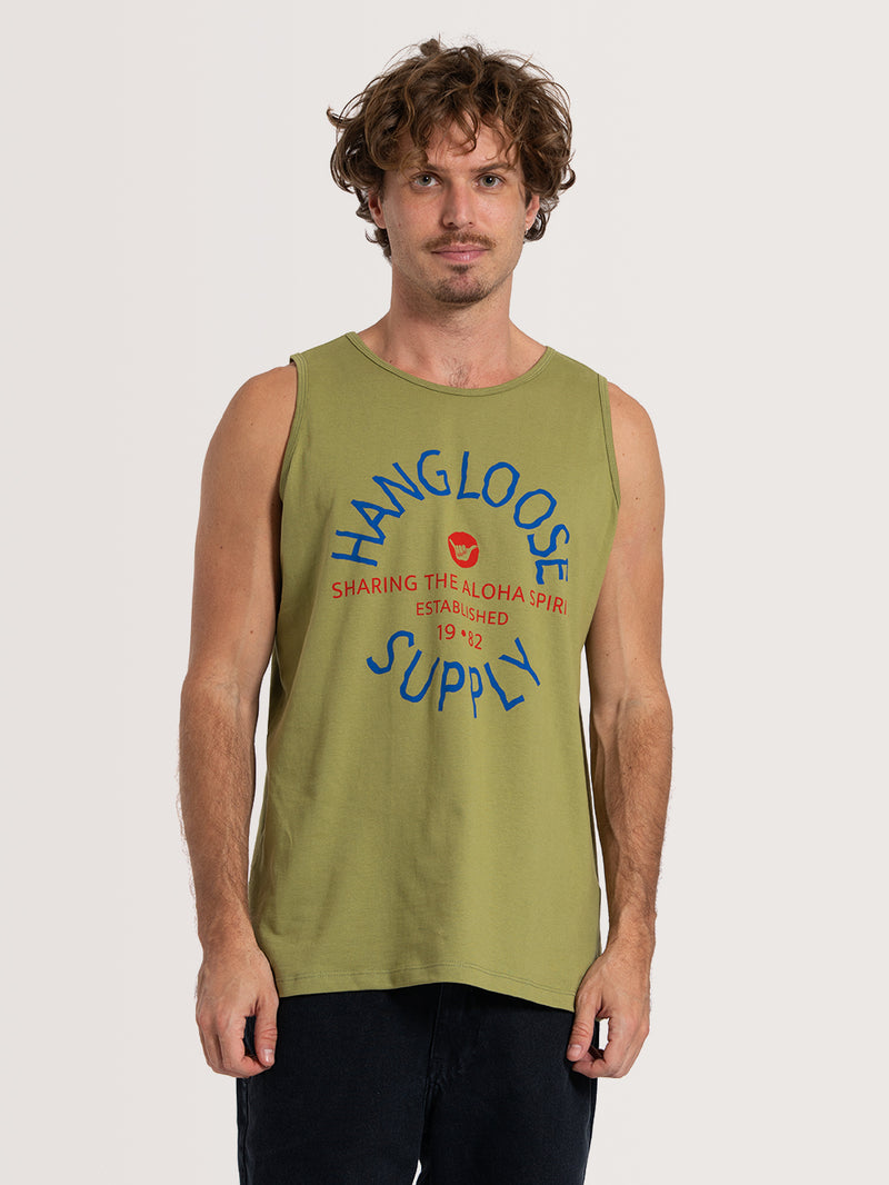 Regata Verde Hang Loose Aloha