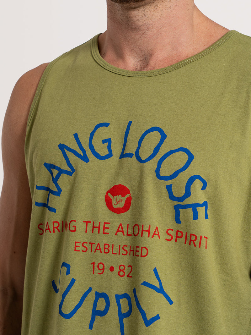 Regata Verde Hang Loose Aloha