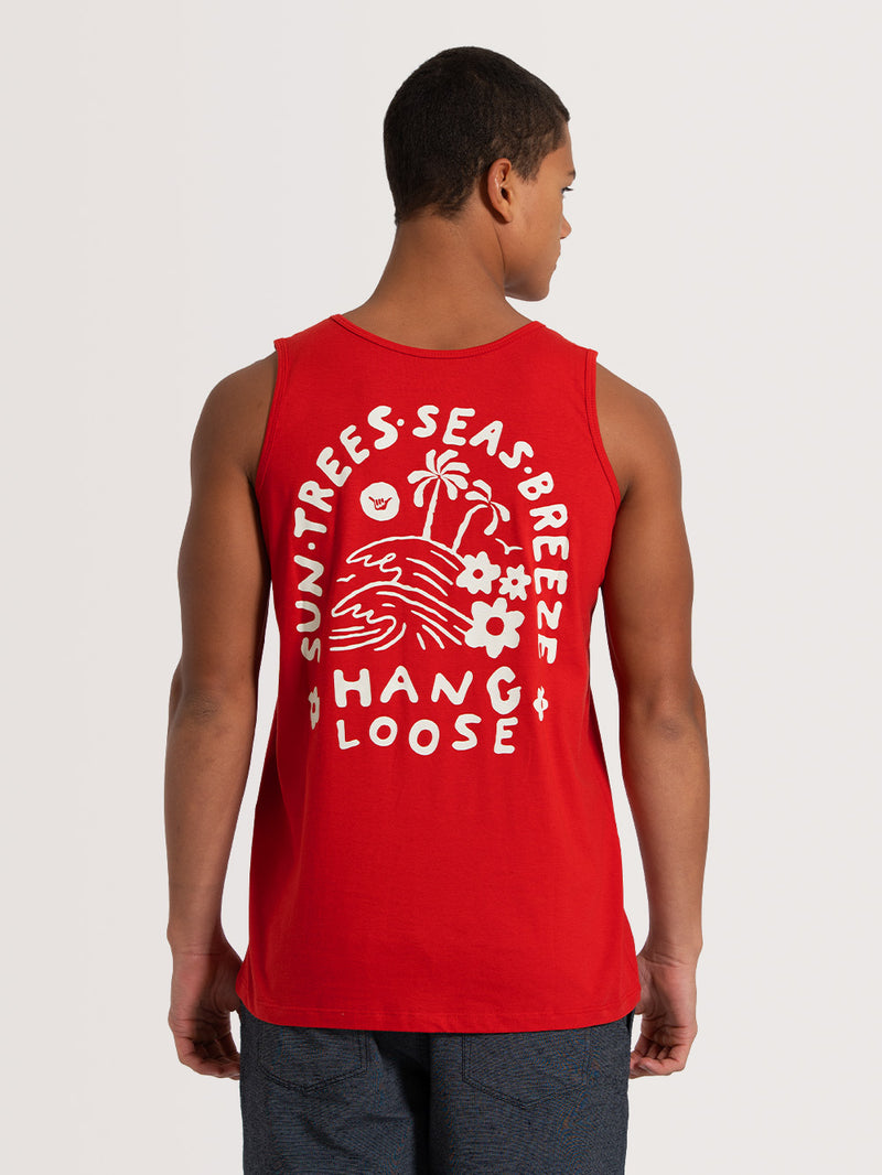 Regata Vermelha Hang Loose Breeze