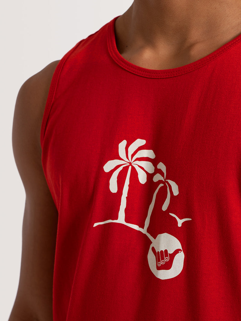 Regata Vermelha Hang Loose Breeze