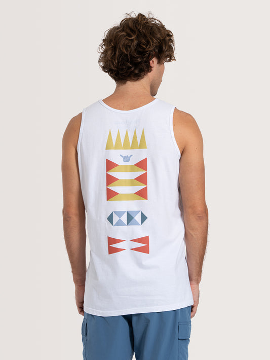 Regata Branca Hang Loose Greekback