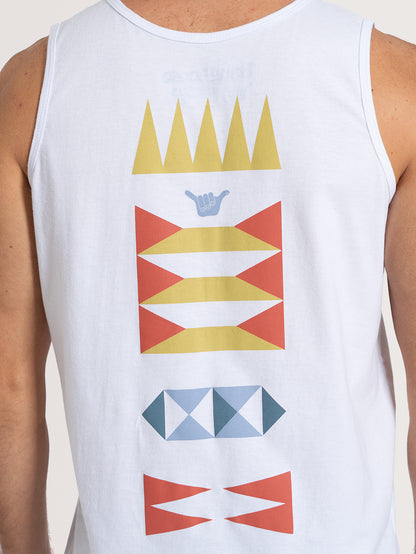 Regata Branca Hang Loose Greekback