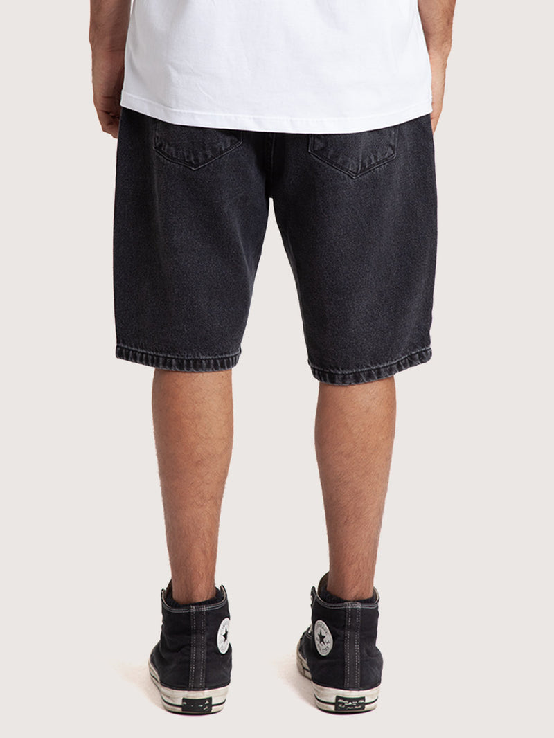 Bermuda Jeans Hang Loose Sable Preta