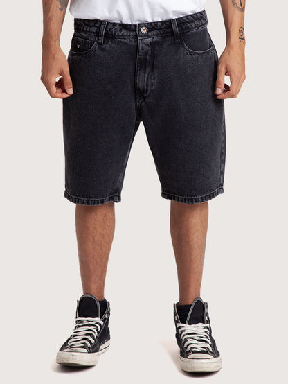 Bermuda Jeans Hang Loose Sable Preta