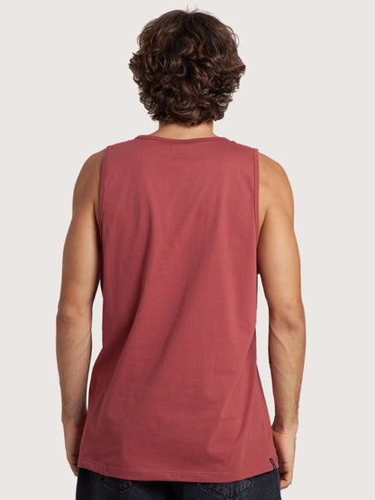Regata Masculina Figo Bordô Hang Loose Fun
