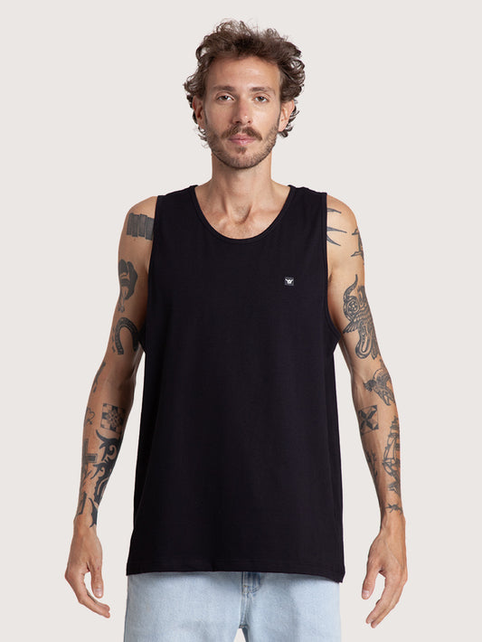 Regata Preta Hang Loose Label