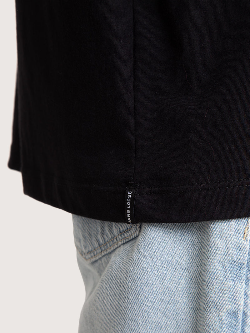 Regata Preta Hang Loose Label