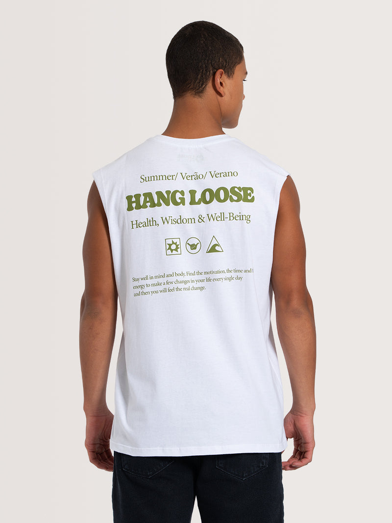 Regata Especial Branca Hang Loose Wisdom