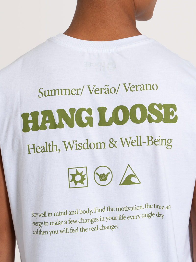 Regata Especial Branca Hang Loose Wisdom