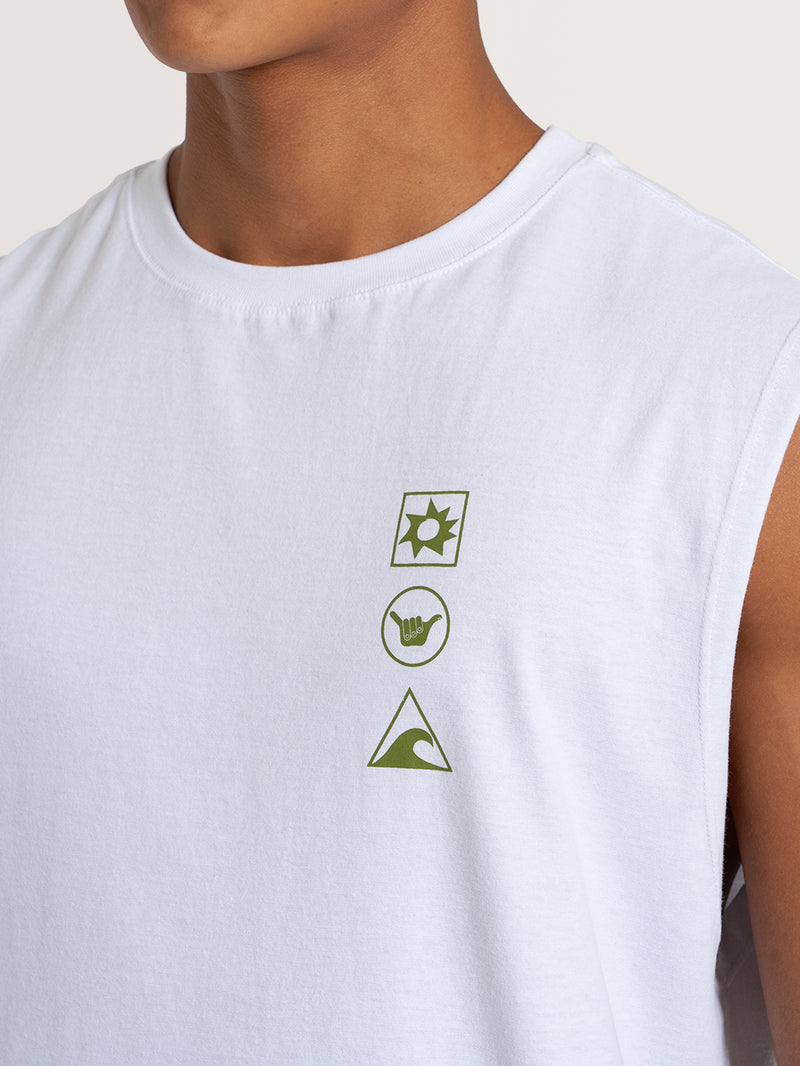 Regata Especial Branca Hang Loose Wisdom