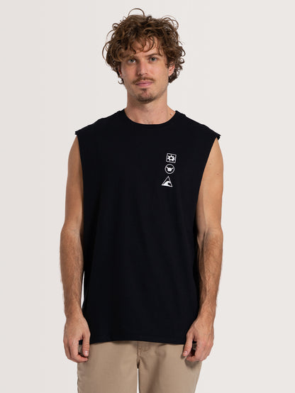 Regata Especial Preta Hang Loose Wisdom