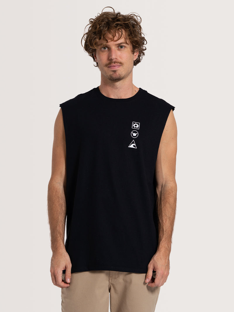 Regata Especial Preta Hang Loose Wisdom