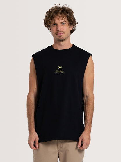 Regata Especial Preta Hang Loose Clouds