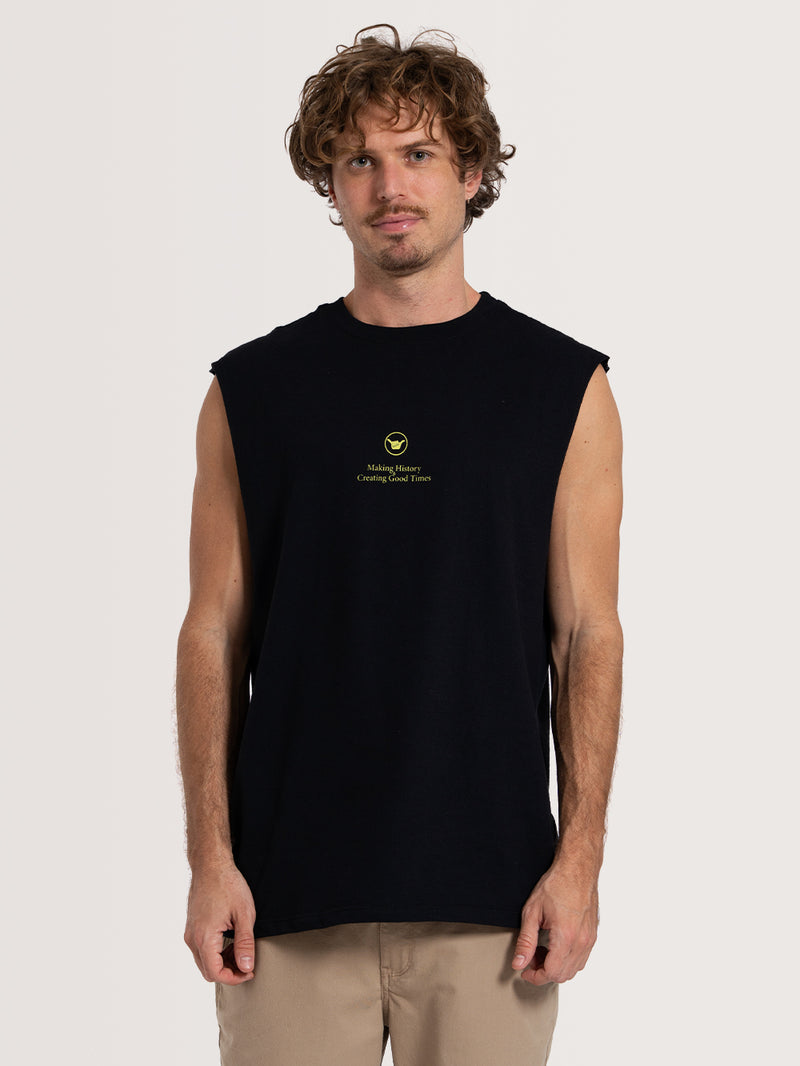 Regata Especial Preta Hang Loose Clouds