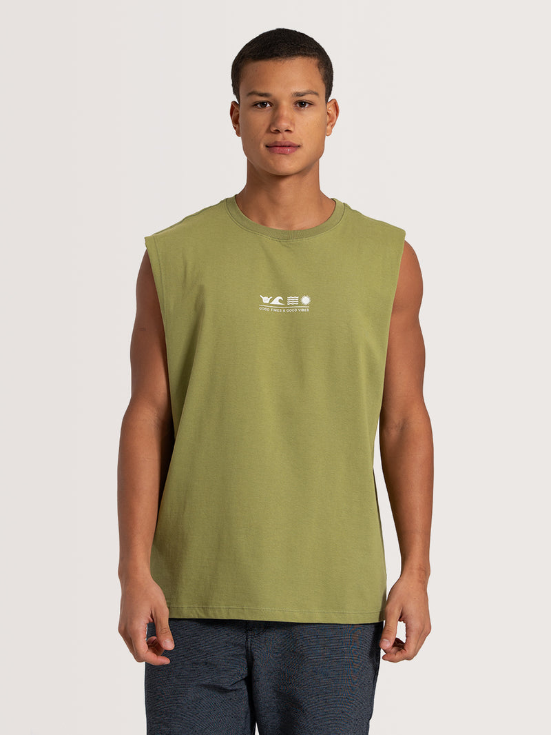 Regata Verde Hang Loose Flat