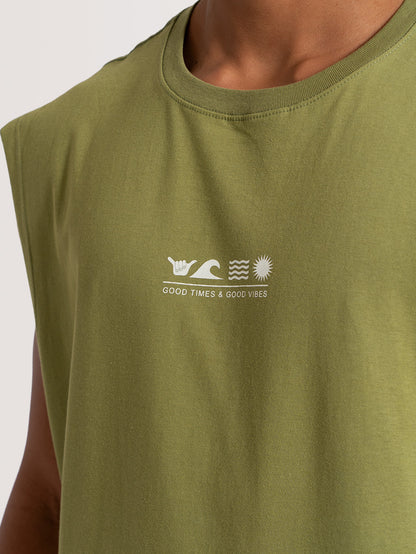 Regata Verde Hang Loose Flat