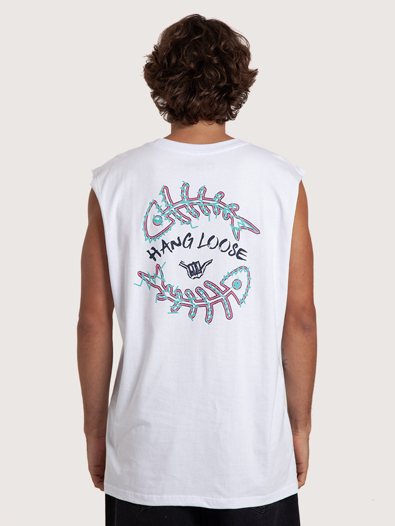 Regata Branco Especial Hang Loose Fish