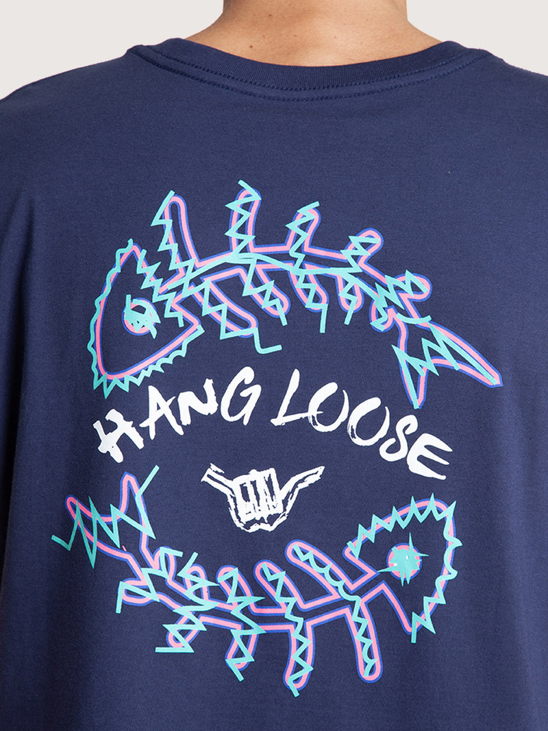 Regata Azul Marinho Especial Hang Loose Fish
