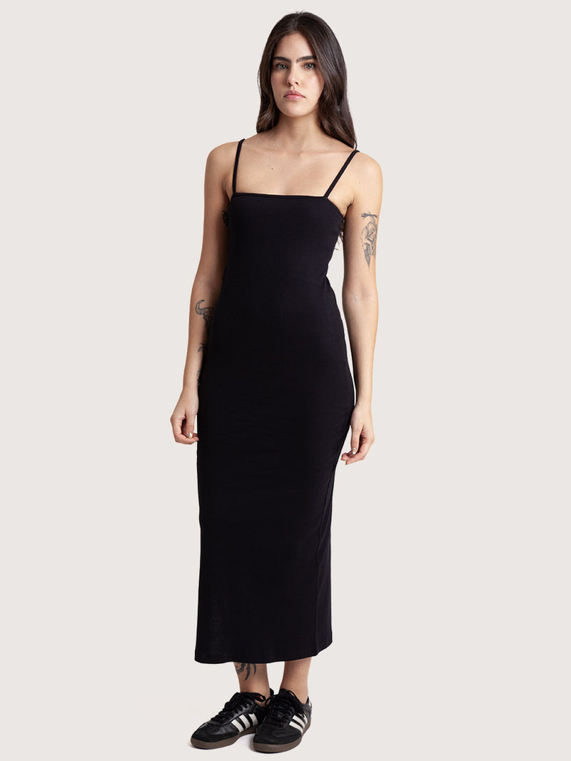 Vestido Midi Tube Preto Hang Loose Line