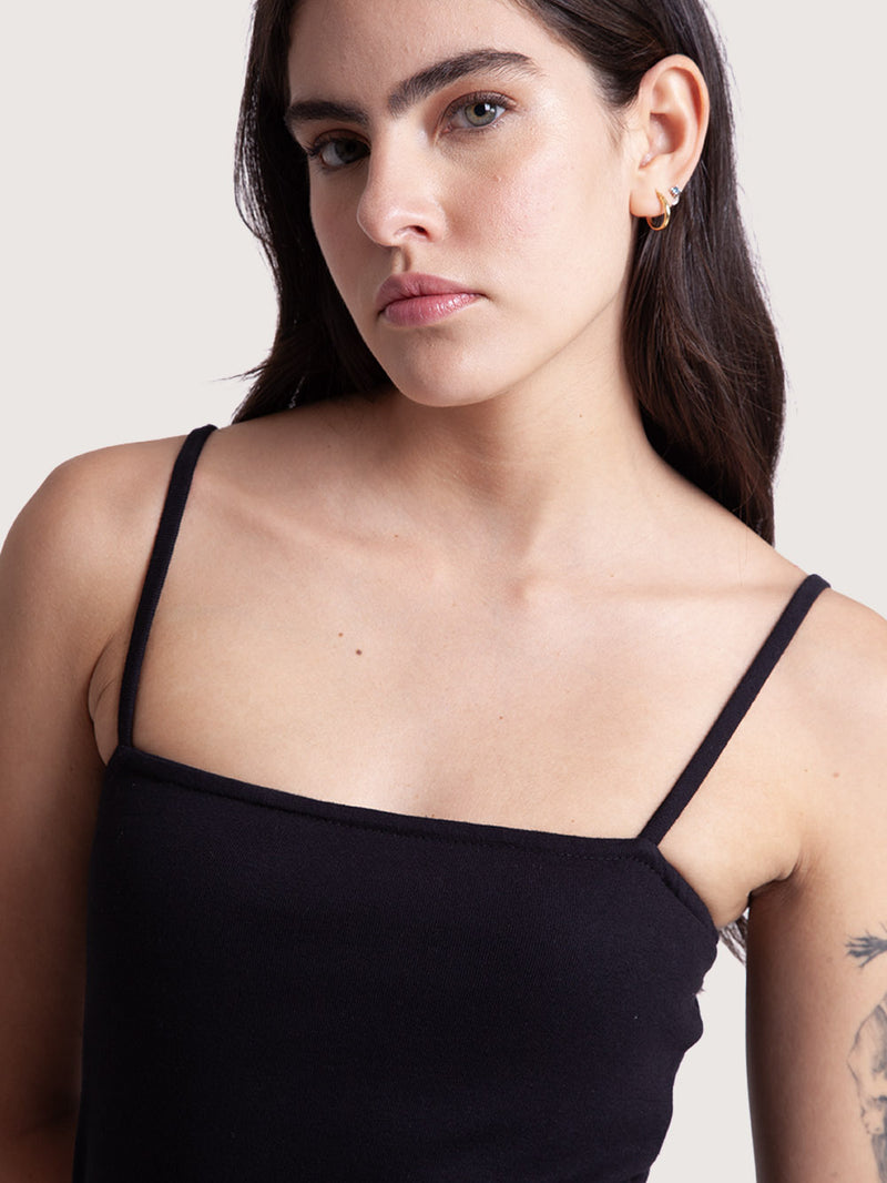 Vestido Midi Tube Preto Hang Loose Line