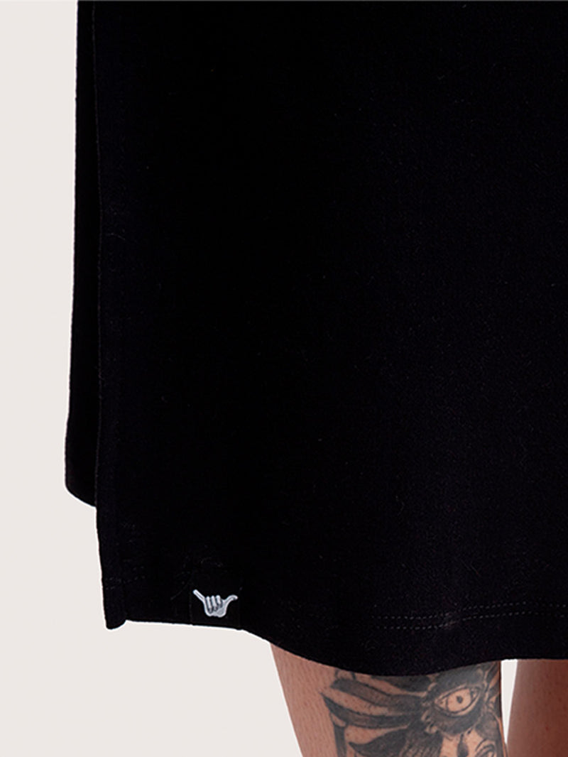 Vestido Midi Tube Preto Hang Loose Line
