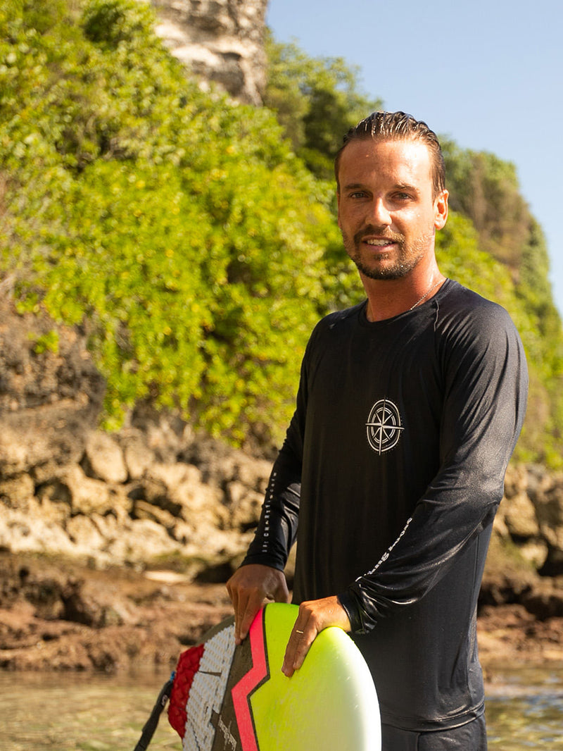 Lycra Surf Sibon Charters x Hang Loose Marinho