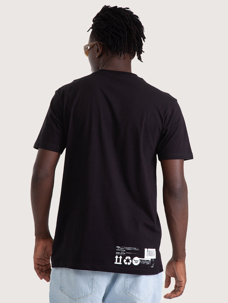 Camiseta Manga Curta Hang Loose Air Preta