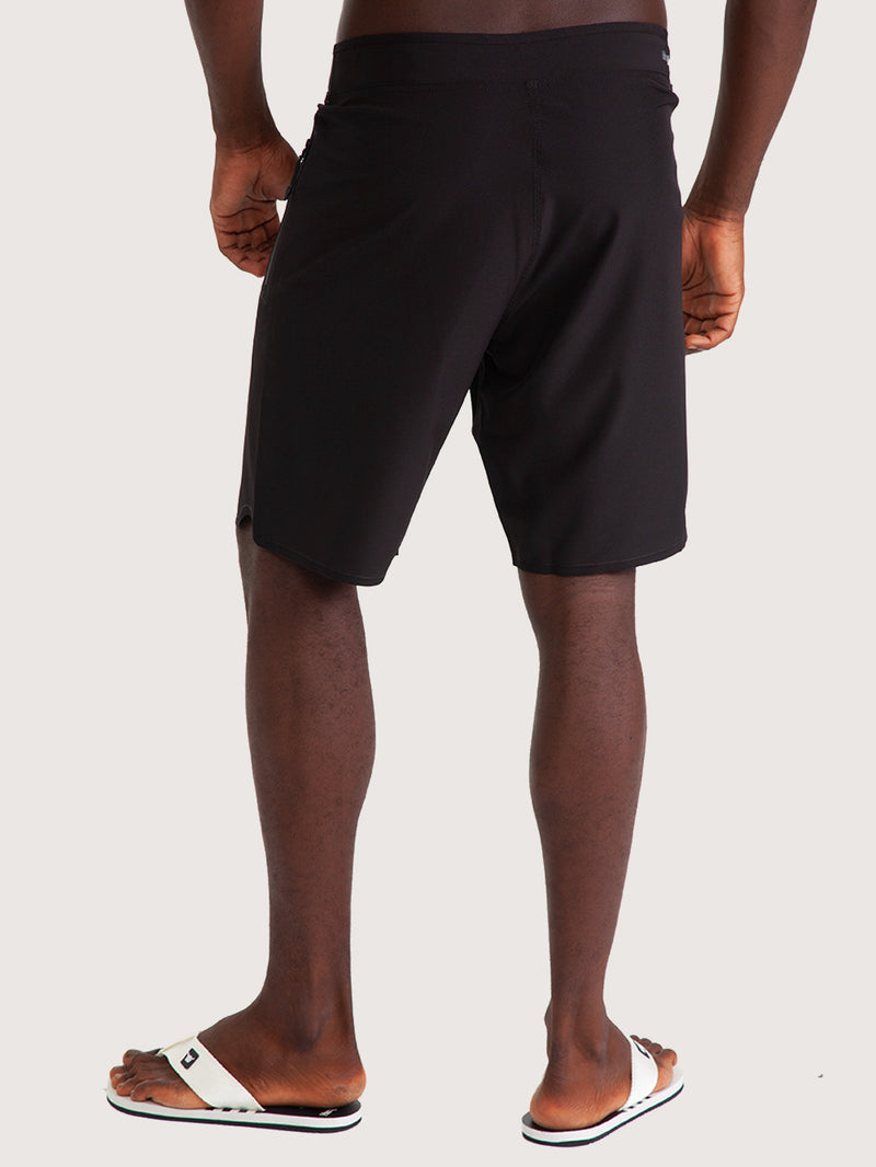 Boardshorts 19" Hang Loose Laser Preto