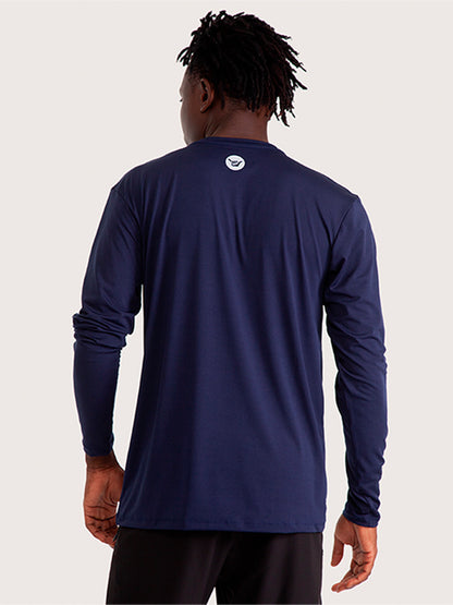 Camiseta Surf Hang Loose Retrosleeves Azul Marinho