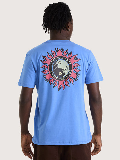 Camiseta Masculina Hang Loose Birds Azul