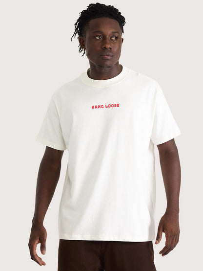 Camiseta Especial Hang Loose Stoked Off White