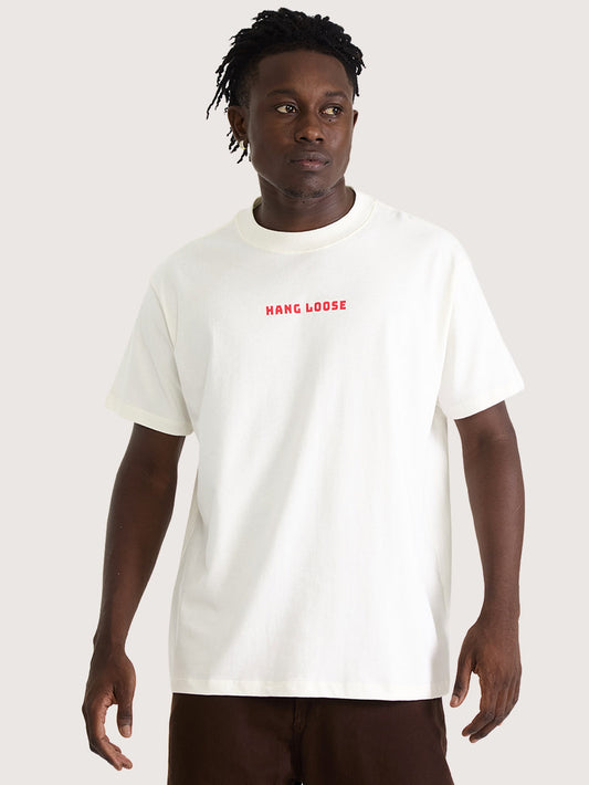 Camiseta Especial Hang Loose Stoked Off White