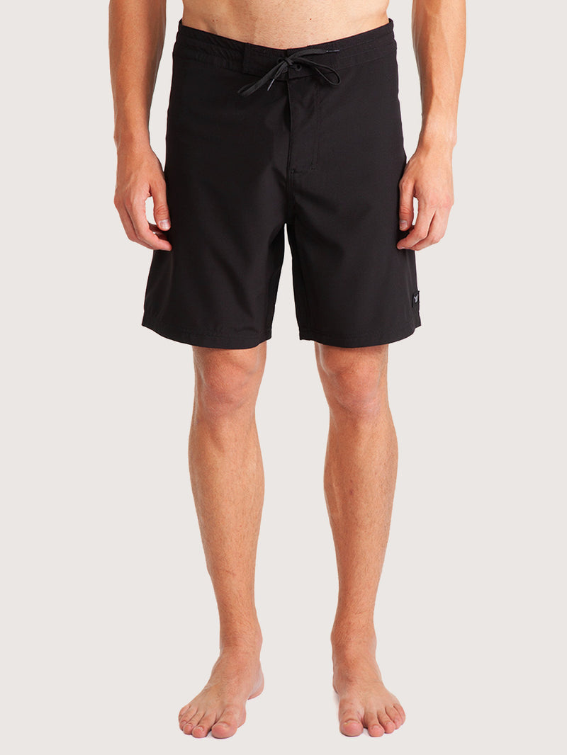 Boardshorts 18" Hang Loose Logo Preto