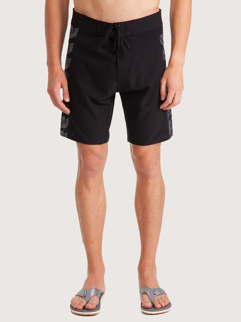 Boardshort Hang Loose Preta Retrolog 19