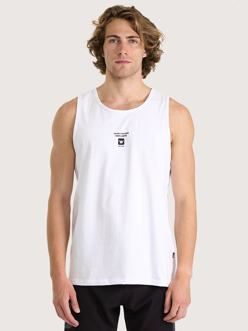 Regata Masculina Hang Loose Mini Branca