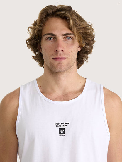 Regata Masculina Hang Loose Mini Branca