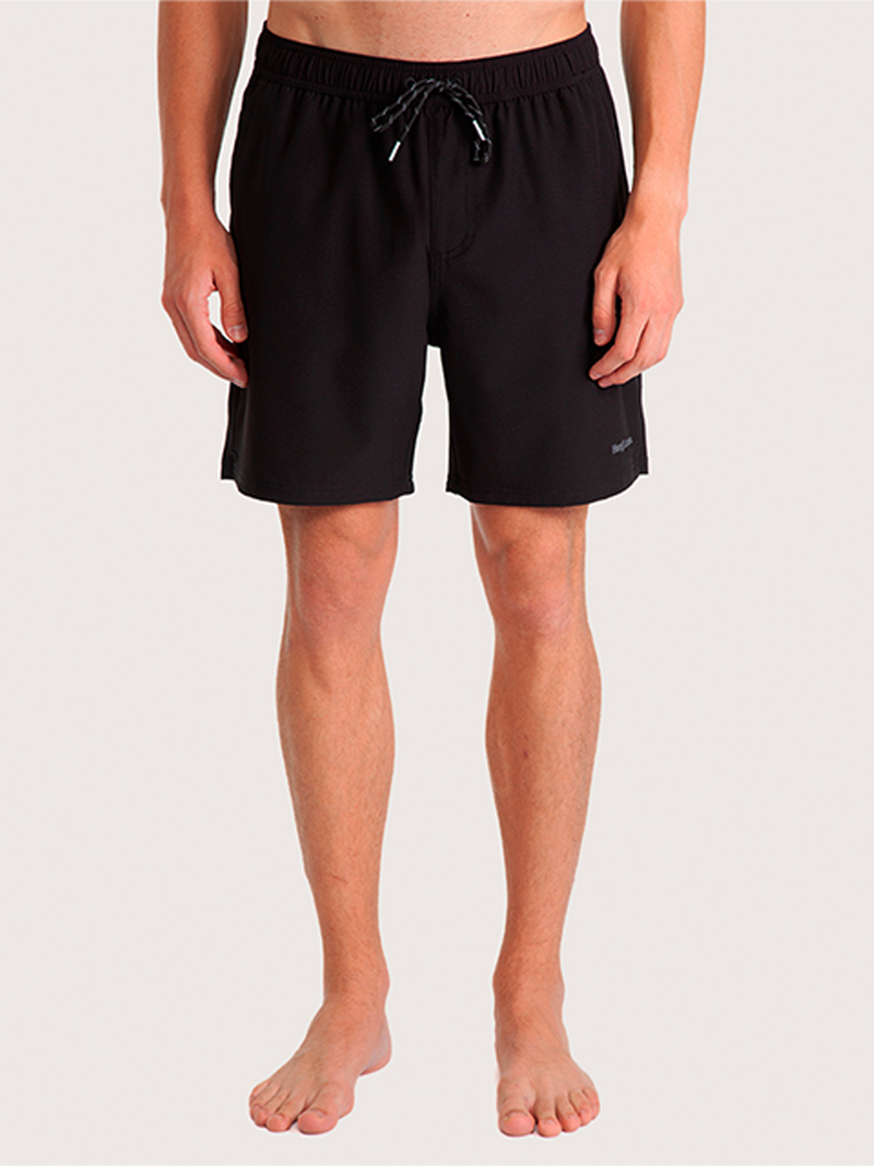 Bermuda elástica Importada Hang Loose Basic 18 Preta