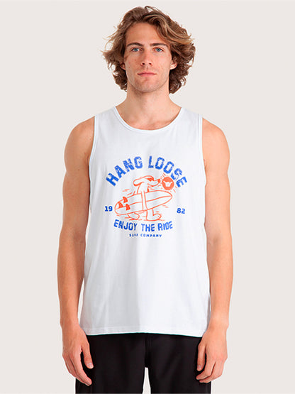 Regata Hang Loose Dogtown Branca