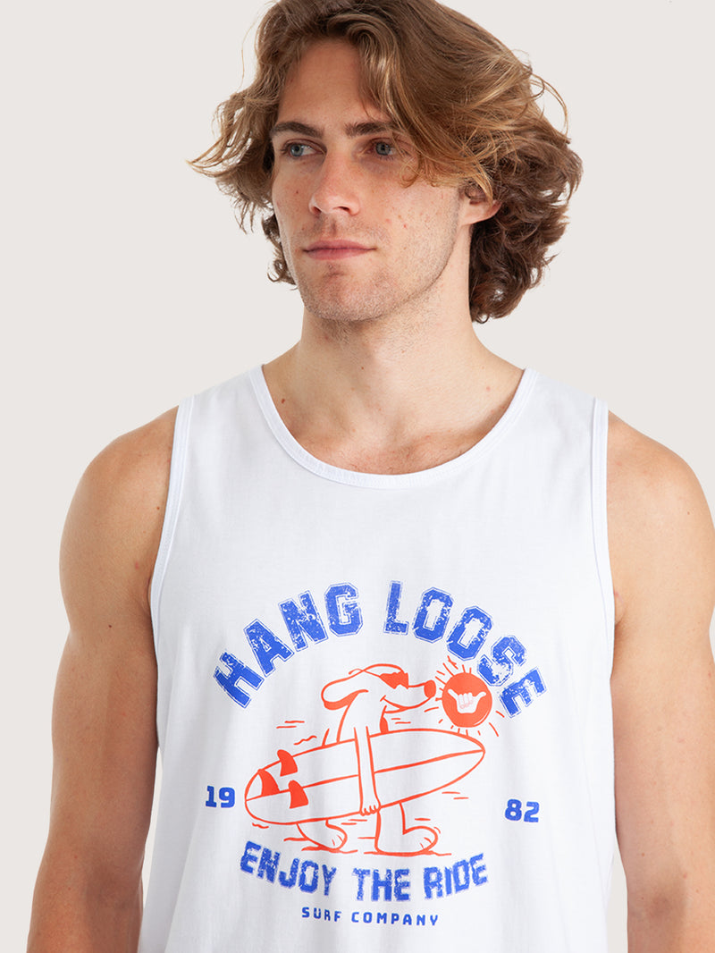 Regata Hang Loose Dogtown Branca