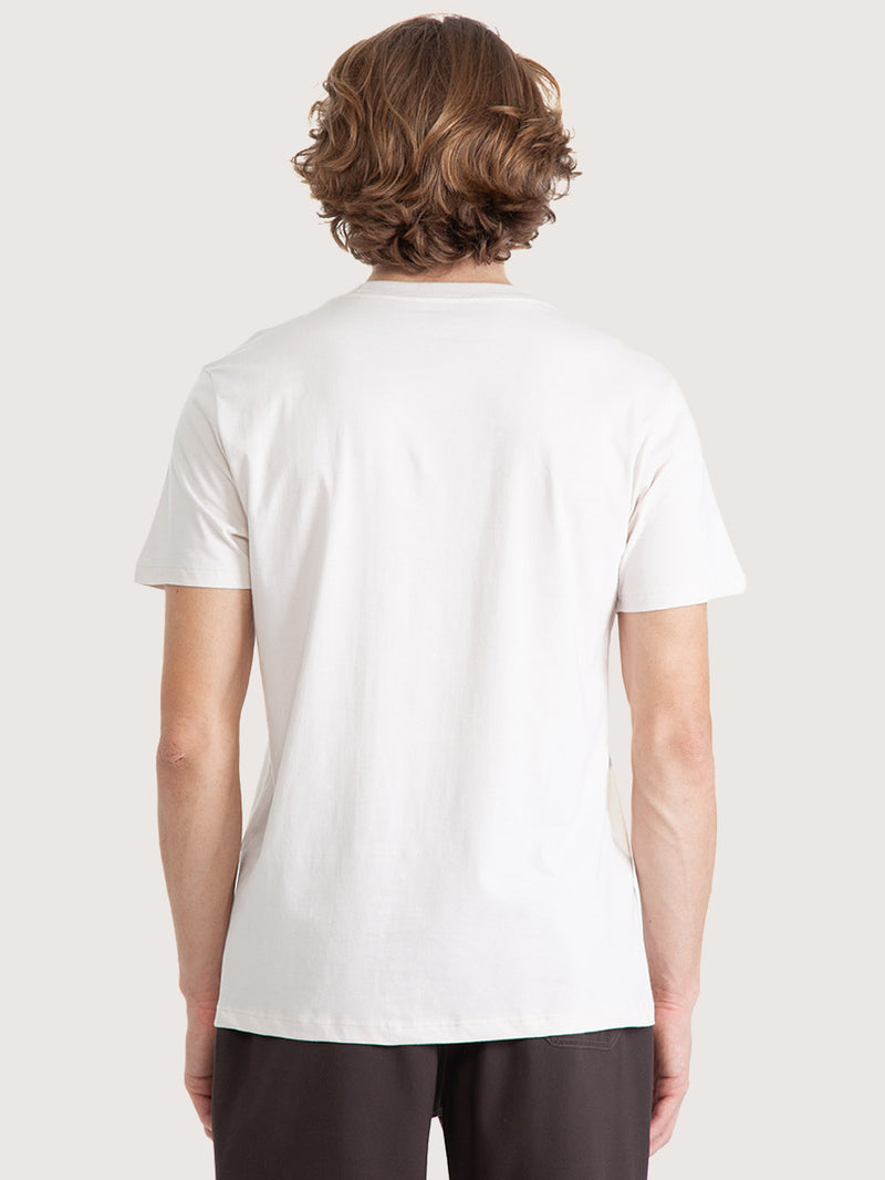 Camiseta Manga Curta Hang Loose Oats Off White