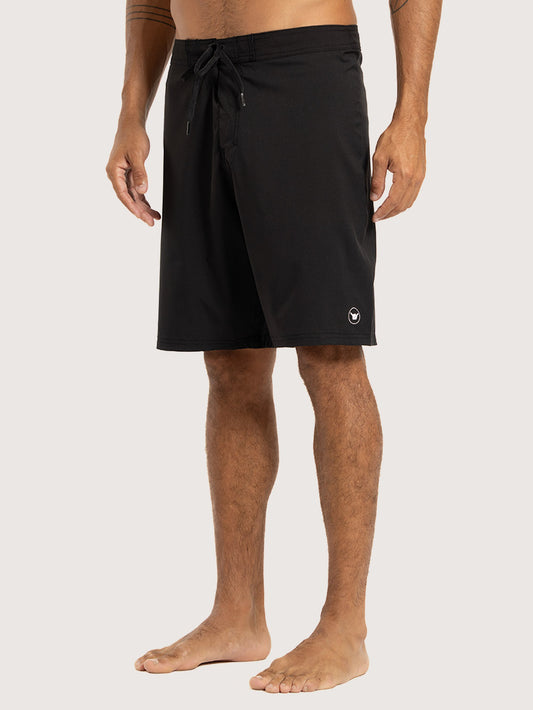 Boardshorts Preto Hang Loose Basic