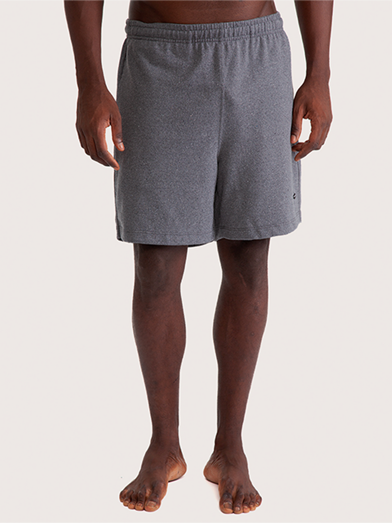 Bermuda Moletom Hang Loose Comfy Grafite