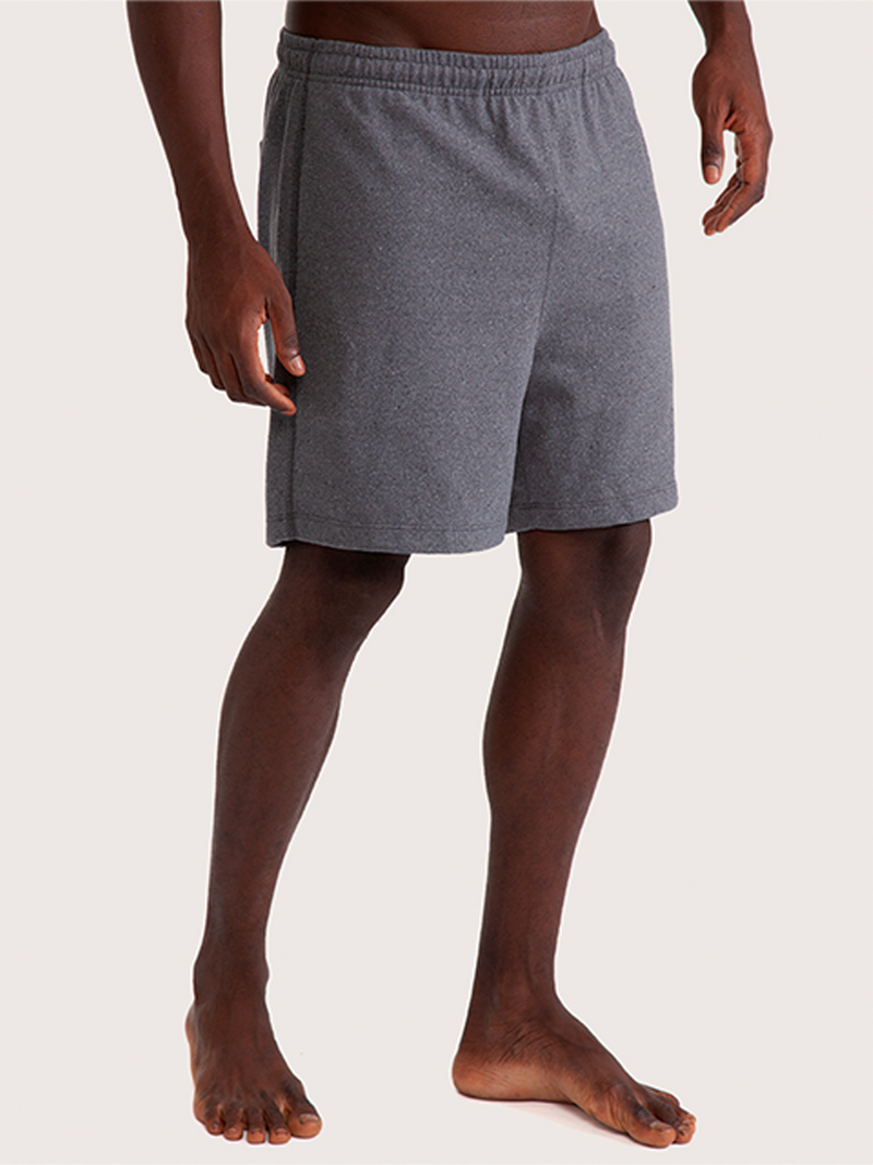 Bermuda Moletom Hang Loose Comfy Grafite