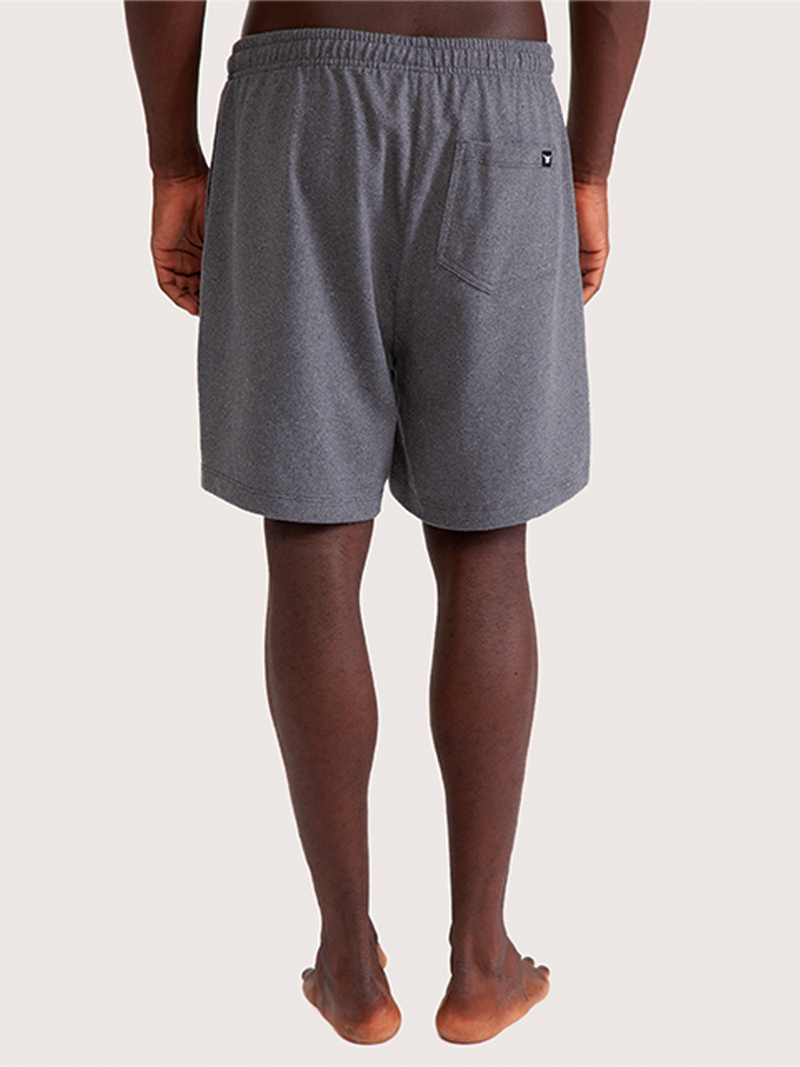 Bermuda Moletom Hang Loose Comfy Grafite